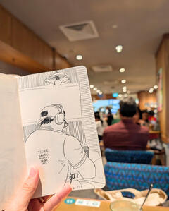 #cafesketches