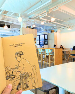 #cafesketches
