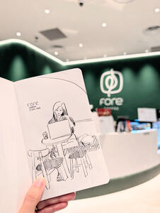#cafesketches